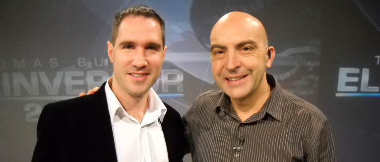 Damian Dipace con Tomás Bulat