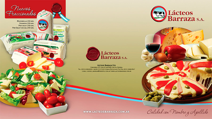 Folleto Lácteos Barraza