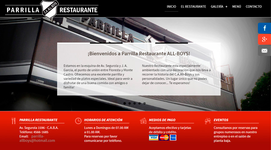 Diseño de Sitio web